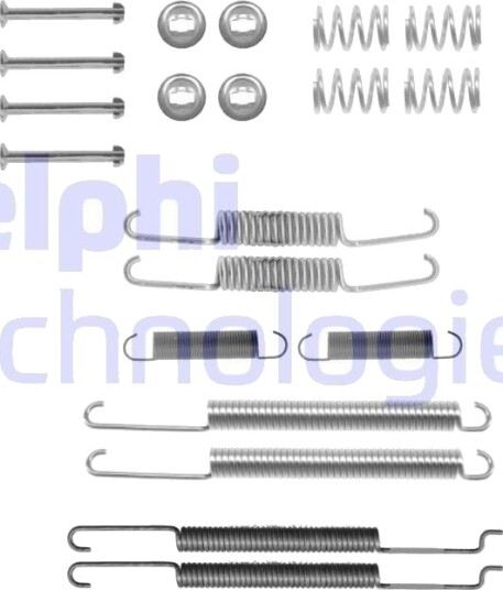 Tilbehørsett bremsesko DELPHI LY1206