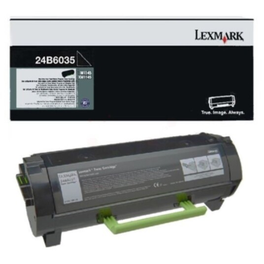 Lexmark 24B6035 Tonerkassett svart, 16.000 sider Lexmark 24B6035 Tonerkassett svart, 16.000 sider