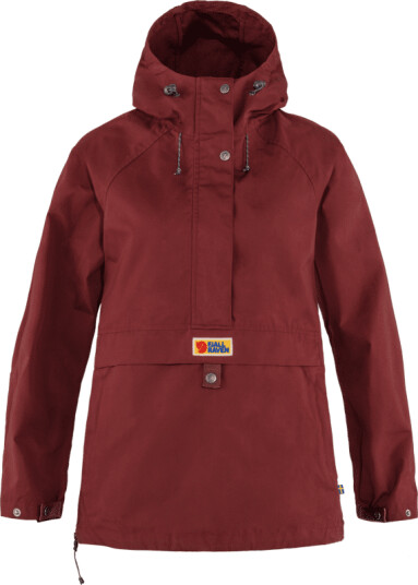 Fjellreven Women's Vardag Anorak XS, Bordeaux Red Fjellreven Women's Vardag Anorak XS, Bordeaux Red