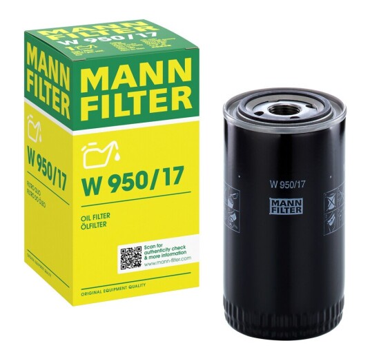 Oljefilter MANN FILTER W 950/17 Oljefilter MANN FILTER W 950/17