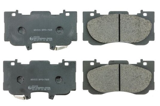 Bremseklosser AISIN BPFD-7005 Bremseklosser AISIN BPFD-7005