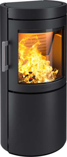 Hwam 3740c svart vedovn med ståldør Hwam 3740c svart vedovn med ståldør