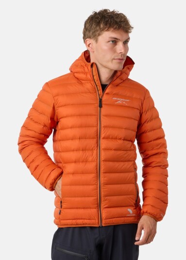 Swedemount Himalaya Hood Down Jacket Dk Orange 2Xl Vårjakker