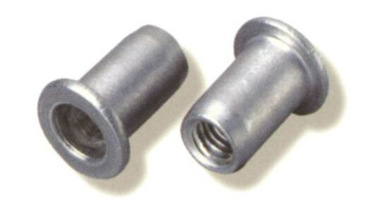 Ejot 460418 Blindnagelmutter RF A2 flatt hode 200-pakning FTT/L M6 GR.3,0–5,5 Innfesting