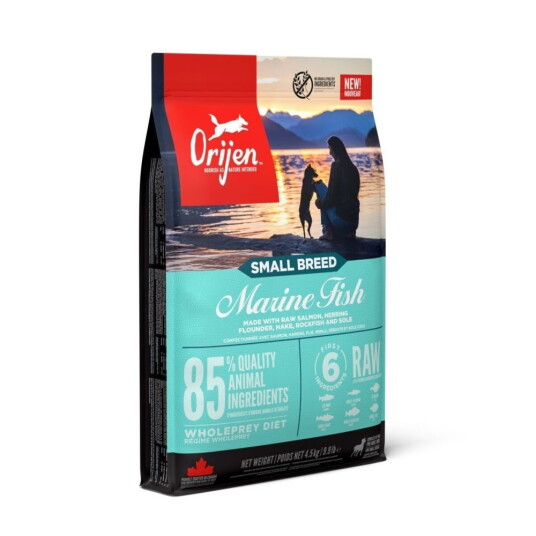 Orijen Hundemat Small Breed Marine Fish 4,5 kg Fullfôr