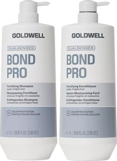 Goldwell Dualsenses Bond Pro Bundle Fortifying Shampoo 1000 ml & Condi