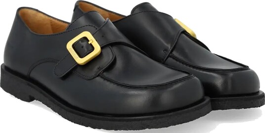 ANGULUS Shoes Flat With Buckle Black 39
