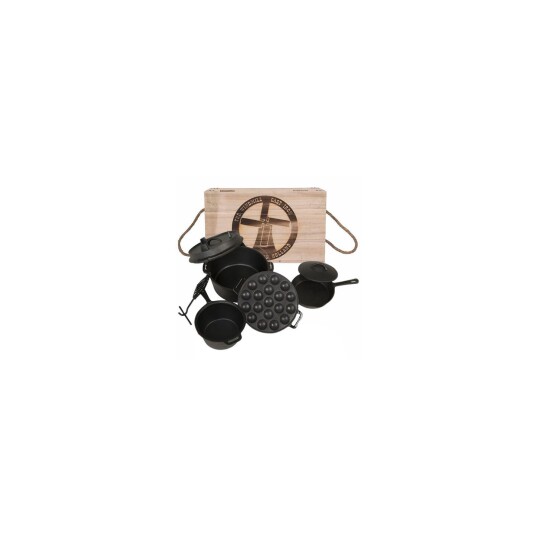 Dutch Oven startset Cast Iron Jerngryte-sett