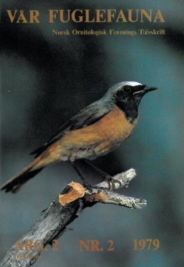 Norsk Ornitologisk Forening Vår Fuglefauna   1979 2 årgang 2