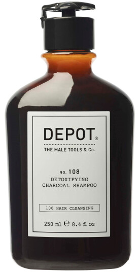 DEPOT MALE TOOLS No. 108 Detoxifying Charcoal Shampoo 250 ml DEPOT MALE TOOLS No. 108 Detoxifying Charcoal Shampoo 250 ml