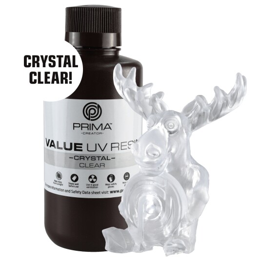 PrimaCreator Value Crystal UV Resin-500ml-Clear