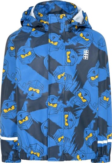 LEGO® Ninjago Regnjakke PU Jonathan 103 Blå m. Ninjaer LEGO® Wear 12 år (152) Regnjakke LEGO® Ninjago Regnjakke PU Jonathan 103 Blå m. Ninjaer LEGO® Wear 12 år (152) Regnjakke