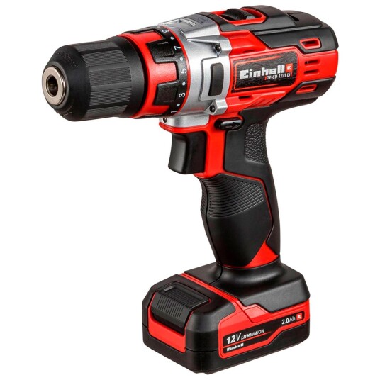 Einhell TE CD 12/1 Li Drill 12V Med 2 batterier