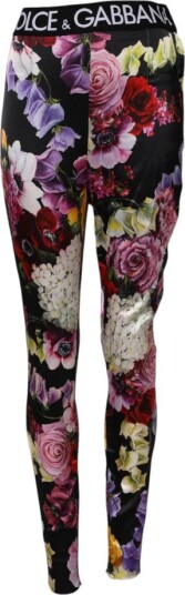 Dolce & Gabbana Dame Bukser Flerfarget S,