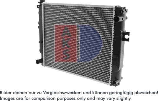 AKS DASIS 450070N Radiator motorkjøling