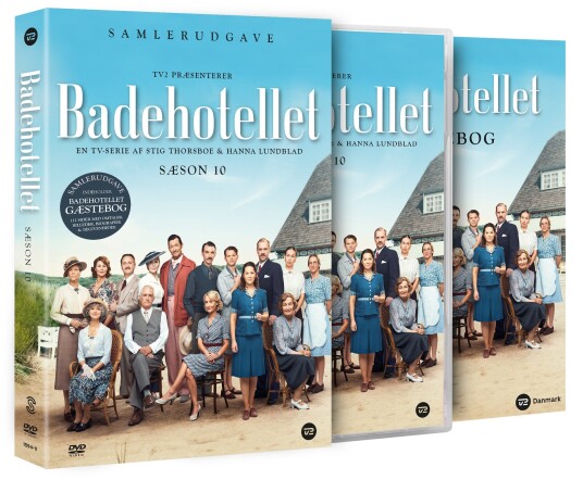 Badehotellet Sesong 10 + Gæstebog DVD Badehotellet Sesong 10 + Gæstebog DVD