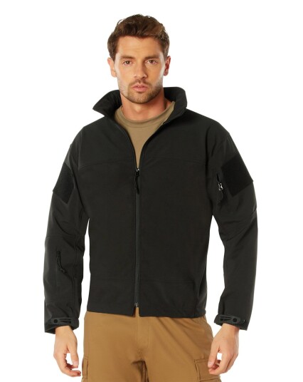 Rothco Stealth Ops taktisk softshell jakke Svart Rothco Stealth Ops taktisk softshell jakke Svart