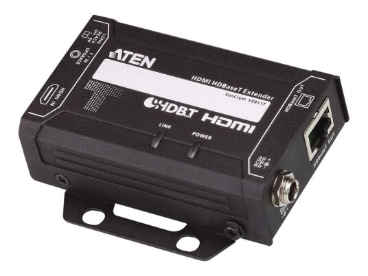 Aten VE811T HDMI HDBaseT Sender - Video/Lyd-Forlenger Opp til 100m i Metall