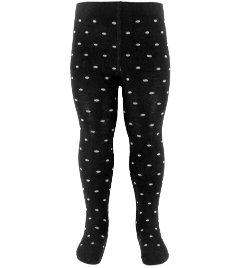 Fuzzies Strømper Black/Light Grey Fuzzies 98/104 Strømpebukser Grå Hvit 98 104