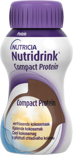 Nutridrink Compact Protein Sensations Næringsdrikk Kjølende kokos 4x125 ml Nutridrink Compact Protein Sensations Næringsdrikk Kjølende kokos 4x125 ml