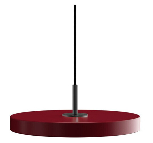 Umage Asteria Plus Pendel Mini Ruby Rød/Svart Top Lampemesteren