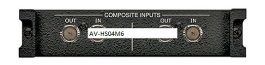 Panasonic Analog Composite Input Board Analog kort til AV-HS400A Panasonic Analog Composite Input Board Analog kort til AV-HS400A