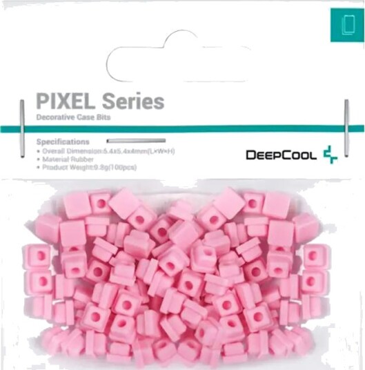 Deepcool PIXEL PK Kabinett Dekorative Biter Rosa - 100 Deler Deepcool PIXEL PK Kabinett Dekorative Biter Rosa - 100 Deler