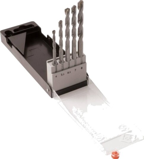 C.k. C.K T3111a Stålbor-Sett Sds-Plus 4/5,5/6,5/7/8 Mm 5 Stk