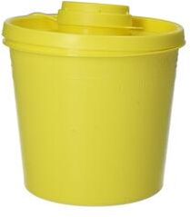 Uson Kanylebeholder 1.5L gul/gult lokk   1stk