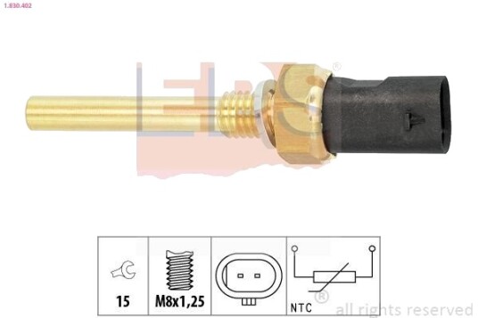 Sensor oljetemperatur EPS 1.830.402