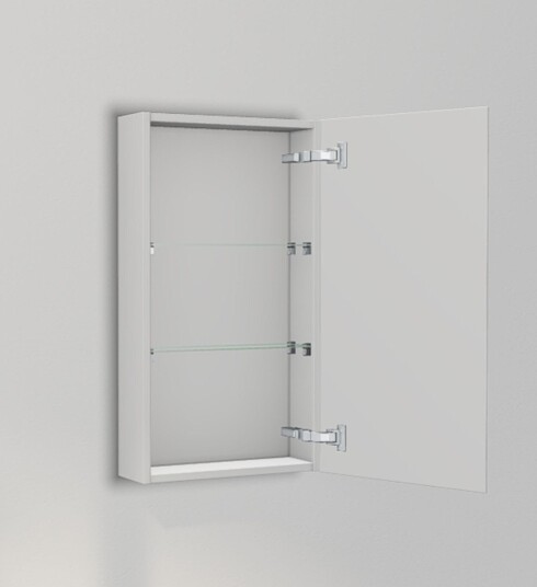 INR Iconic Nordic Rooms Grip 40/15 Veggskap Pure White / 40cm Høyre Hengslet