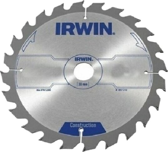 Irwin 1897442 Sirkelsagblad - 216mm, 30mm, 84 tenner (Multi Materiale)