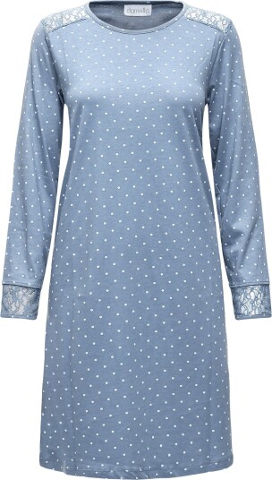 Damella of Sweden Nightdress Blue XL