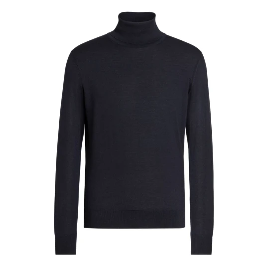 Zegna, Herre, Strikkevarer, Blå, L,