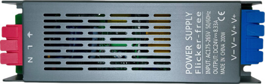 200W / 24V DC strømforsyning 8,3A IP20 innendørs 200W / 24V DC strømforsyning 8,3A IP20 innendørs