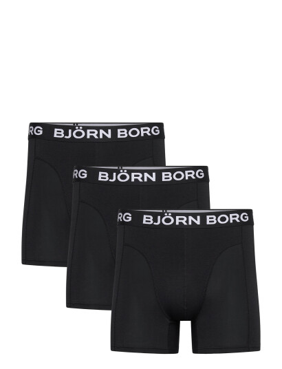Björn Borg Bamboo Cotton Blend Boxer 3P - Black - XL
