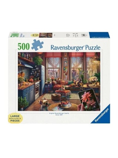 Ravensburger Jigsaw Puzzle Cozy Boho Studio 500pcs.