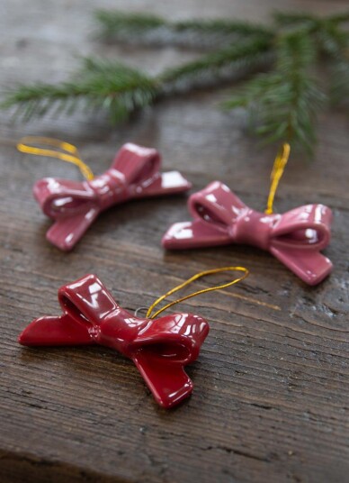 XMAS Collection Juledekorasjon Sløyfer 3stk XMAS Collection Juledekorasjon Sløyfer 3stk