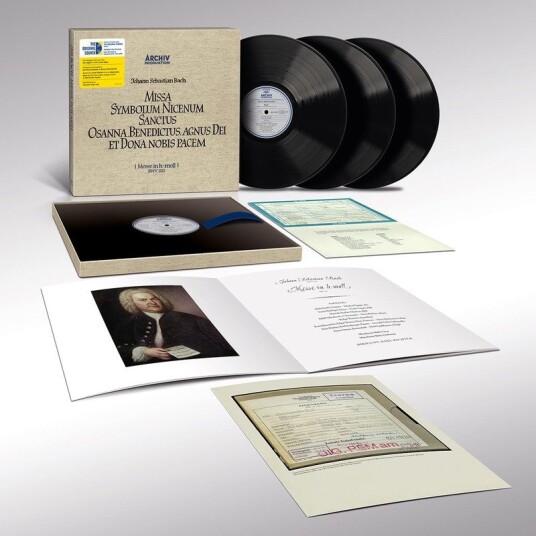 Munchener Bach Orchester Js Bach Mass In B Minor Bwv 232 The Original Source Vinyl