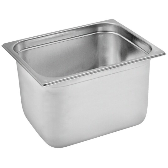 VEGA Kantine Premium GN 1/2; Størrelse GN 1/2, 11.9l, 32.5x26.5x20 cm (LxBxD); Sølvfarge