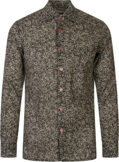Kiton Herre Skjorter Brun M,
