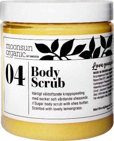Moonsun Organic of Sweden Body Scrub 250 ml