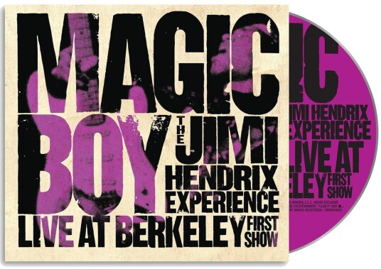 Jimi Hendrix Magic Boy: The Jimi Hendrix Experience Live At Berkeley CD