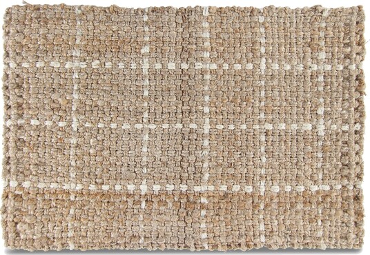 Dørmatte Esther natur/hvit Størrelse: 60 x 90 cm Dørmatte Esther natur/hvit Størrelse: 60 x 90 cm