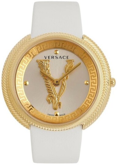Versace Dameklokke VE2CA0223 Thea Hvit/Lær Ø38 mm