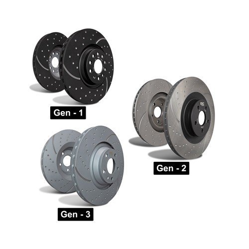 Bremseskive EBC Brakes GD7694 Bremseskive EBC Brakes GD7694