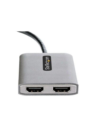 StarTech.com USB C to Dual HDMI MST HUB Dual HDMI 4K 60Hz USB Type C Multi Monitor Adapter for Laptop w/ 1ft (30cm) cable StarTech.com USB C to Dual HDMI MST HUB Dual HDMI 4K 60Hz USB Type C Multi Monitor Adapter for Laptop w/ 1ft (30cm) cable