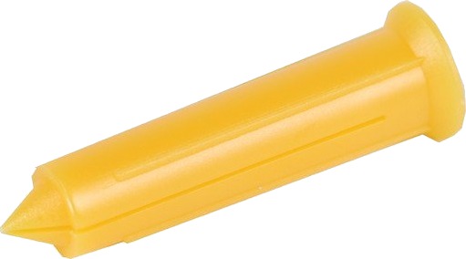 Thorsman Klipsplugg 25 mm Gul 100-pk Installasjonsmateriale