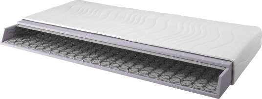 Agat Springfjærmadrass 90x200 Bonell Mjuk - Hvit Agat Springfjærmadrass 90x200 Bonell Mjuk - Hvit