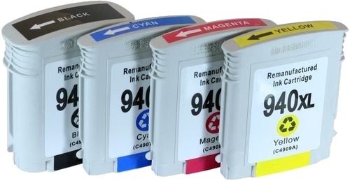 940XL blekkpatron MultiPack Bk/C/M/Y for HP